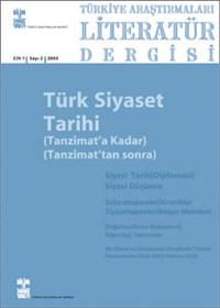 2- Türk Siyaset Tarihi - Tanzimat'a Kadar 