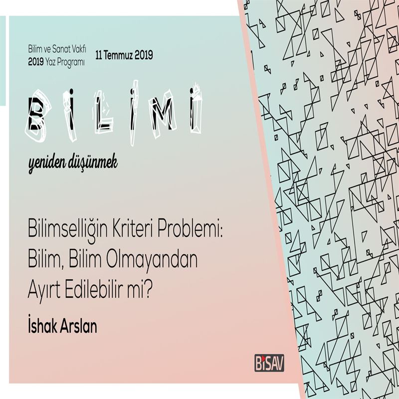 Bilimselliğin Kriteri Problemi: Bilim, Bilim Olmayandan Ayırt Edilebilir mi? | İshak Arslan episode artwork