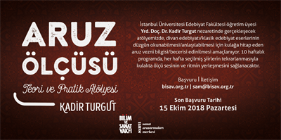 Aruz Ölçüsü (Teori ve Pratik) Atölyesi