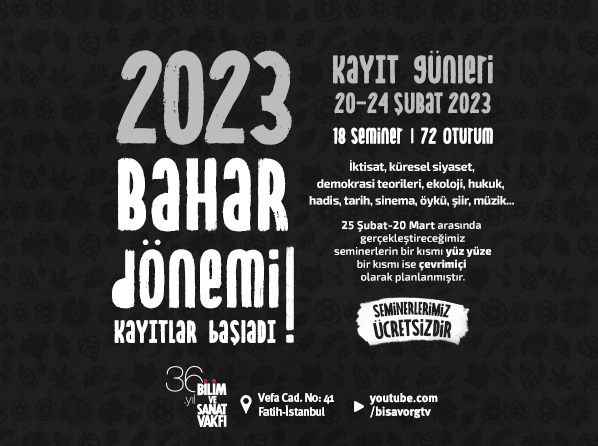  2023 Bahar Seminerleri Başlıyor!