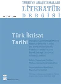 1 - Türk İktisat Tarihi 