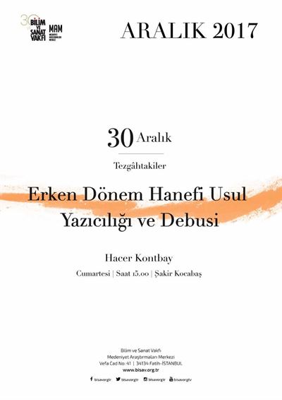 Erken Dönem Hanefi Usul Yazıcılığı ve Debusi