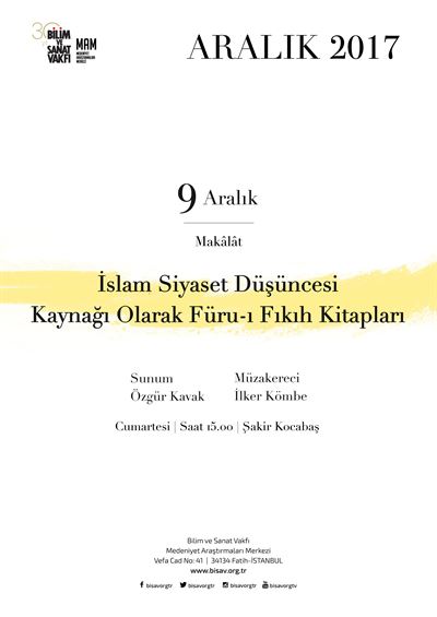 Furu-ı Fıqh Books as a Source of Islamic Political Thought