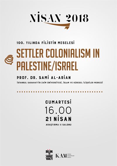 Settler Colonialism in Palestine/Israil